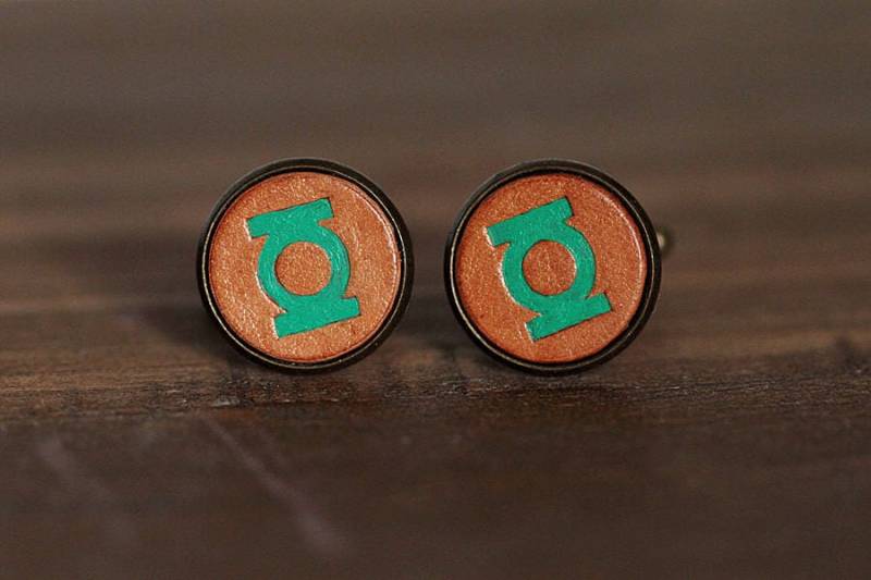 Vintage Style Herren Manschettenknöpfe - Personalisierte Superheld Hochzeit von AnneSoye