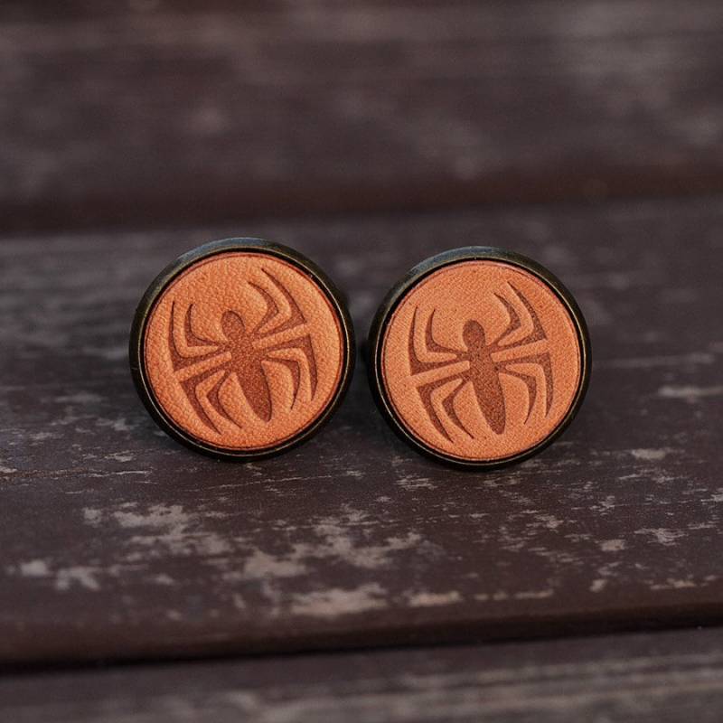 Vintage Style Manschettenknöpfe - Personalisierte Spider-Man Hochzeit von AnneSoye