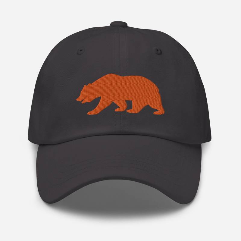 California Bear Cap Flag Hat Calibear Hat Ca Baseball Map Cap Embroidered Ballcap von AnneStitchy