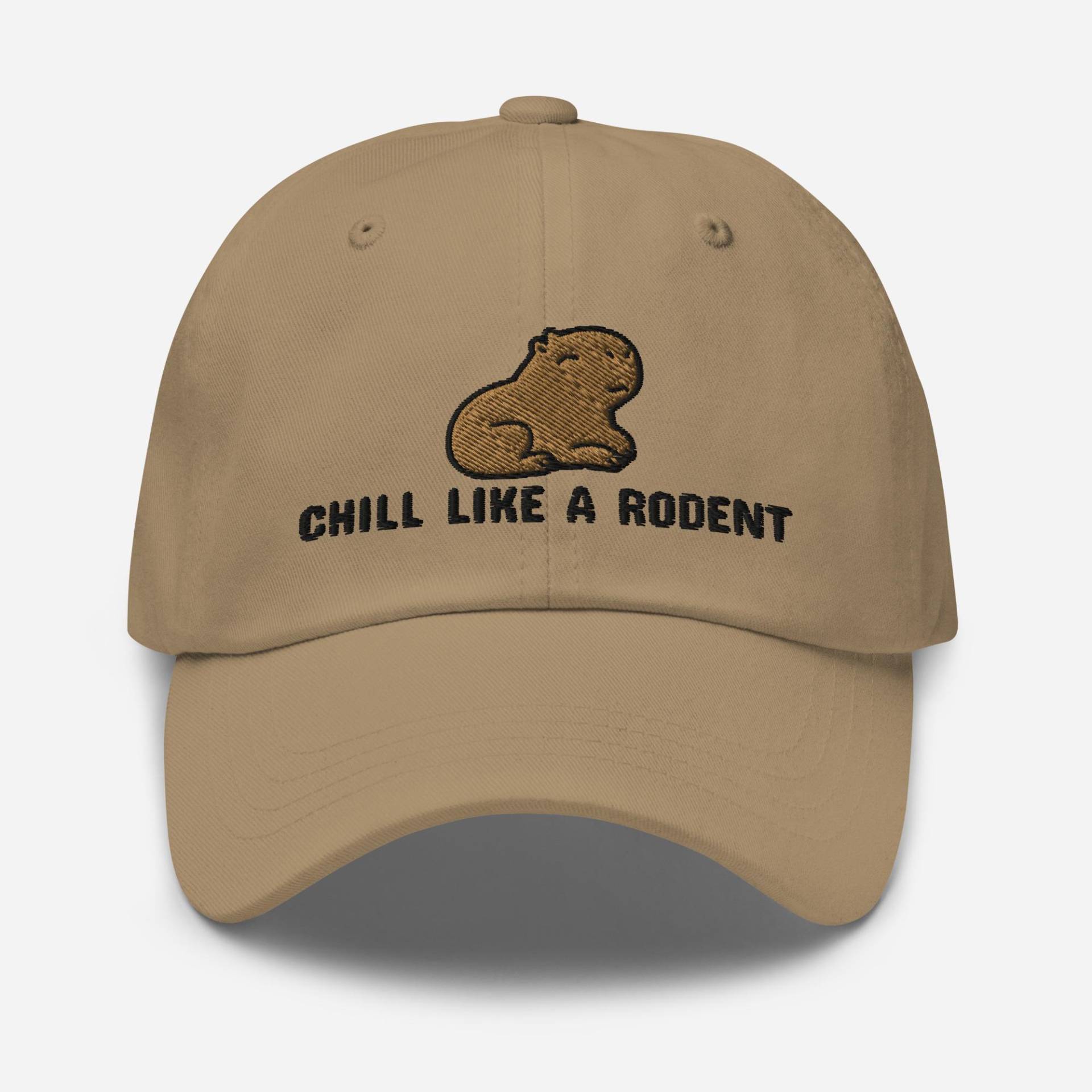 Embroidered Capybara Cap - Ok I Pull Up Hat Meme Embroidered Capybara Cap - Ok I Pull Up Hat Meme von AnneStitchy