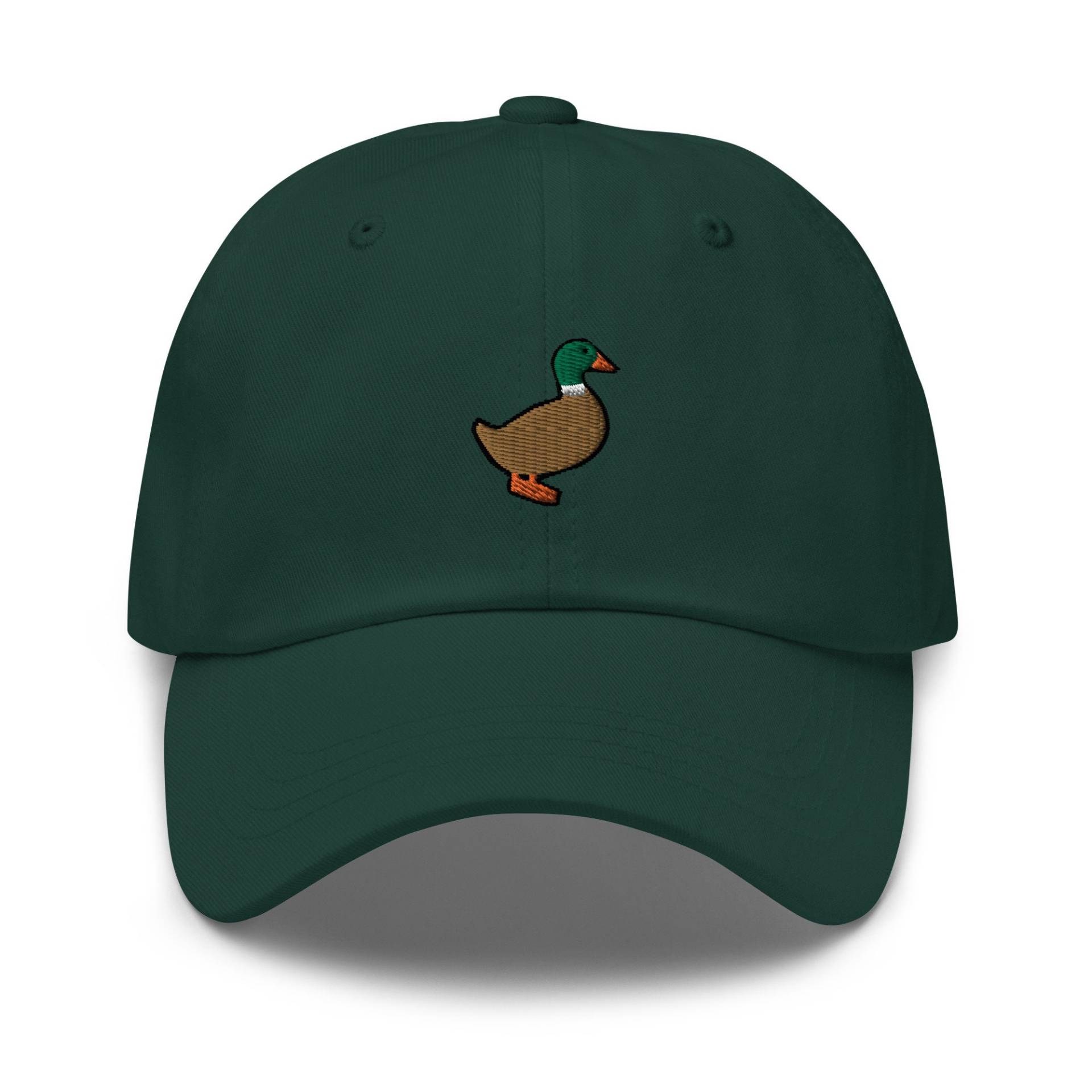 Ente, Entenjagd Gans Gänse Baseball Kappe Dad-Hat Ente, Entenjagd Gans Gänse Baseball Kappe Dad-Hat von AnneStitchy