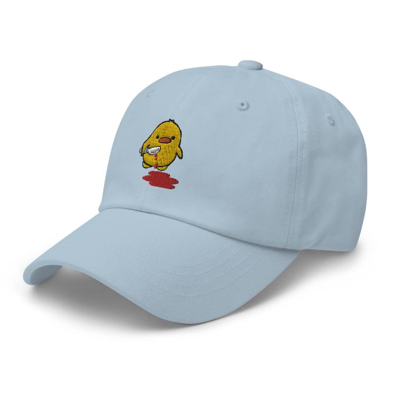 Ente Messer Dad Hat, Kawaii Baseball Cap, Meme Hut, Chibi Bestickt Tier Cap - Mehrere Farben von AnneStitchy
