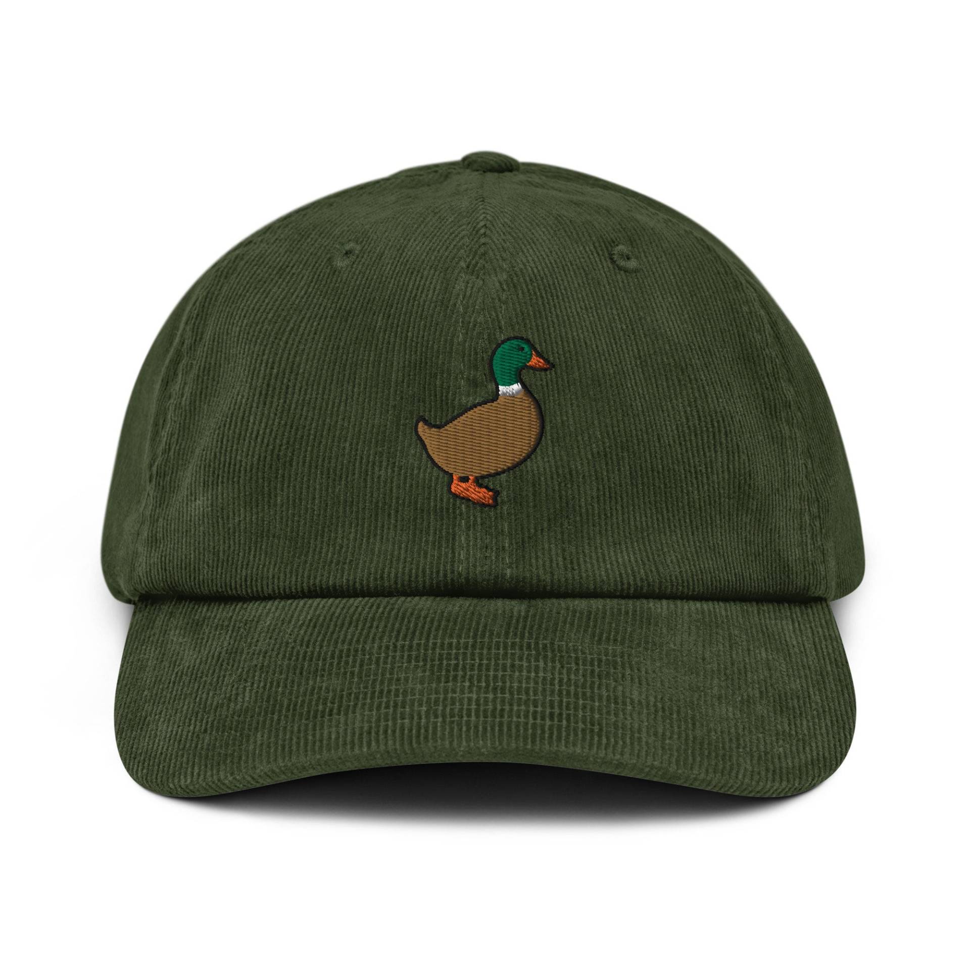 Gans - Ente Cord Kappe, Handgefertigt Bestickt Baseball Kappe Mehrere Farben Gans - Ente Cord Kappe, Handgefertigt Bestickt Baseball Kappe Mehrere Farben von AnneStitchy