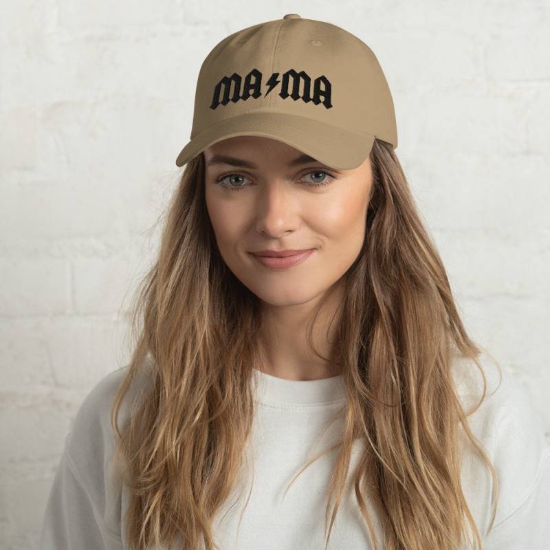 Hardrock Mama Dad-Hat Hat| Embroidery Baseball Cap| Custom Embroidery| Mothers Day Gift von AnneStitchy