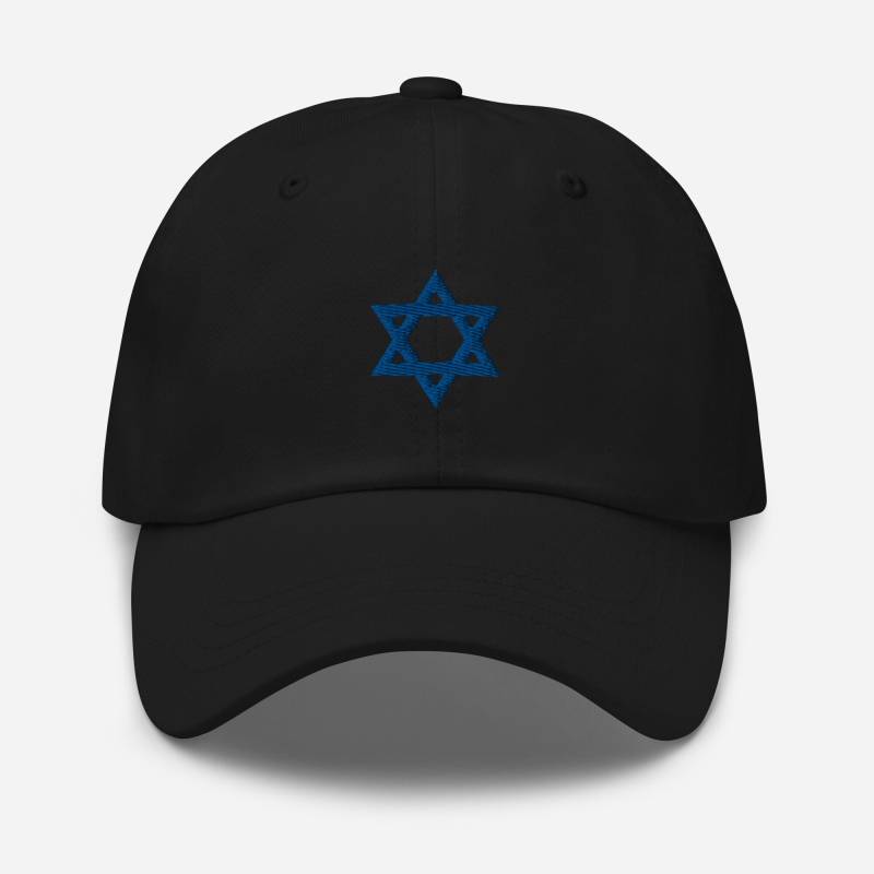 Israeli Dad-Hat, Israel Star Of David Embroidered Patch Flag, Jerusalem Jewish Souvenir Gifts - Multiple Colors von AnneStitchy