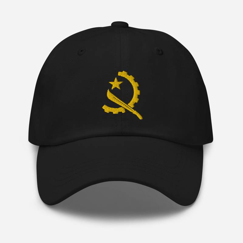 Machete Angolan Dad-Hat, Angola Embroidered Patch Flag, Africa Souvenir Gifts - Multiple Colors von AnneStitchy