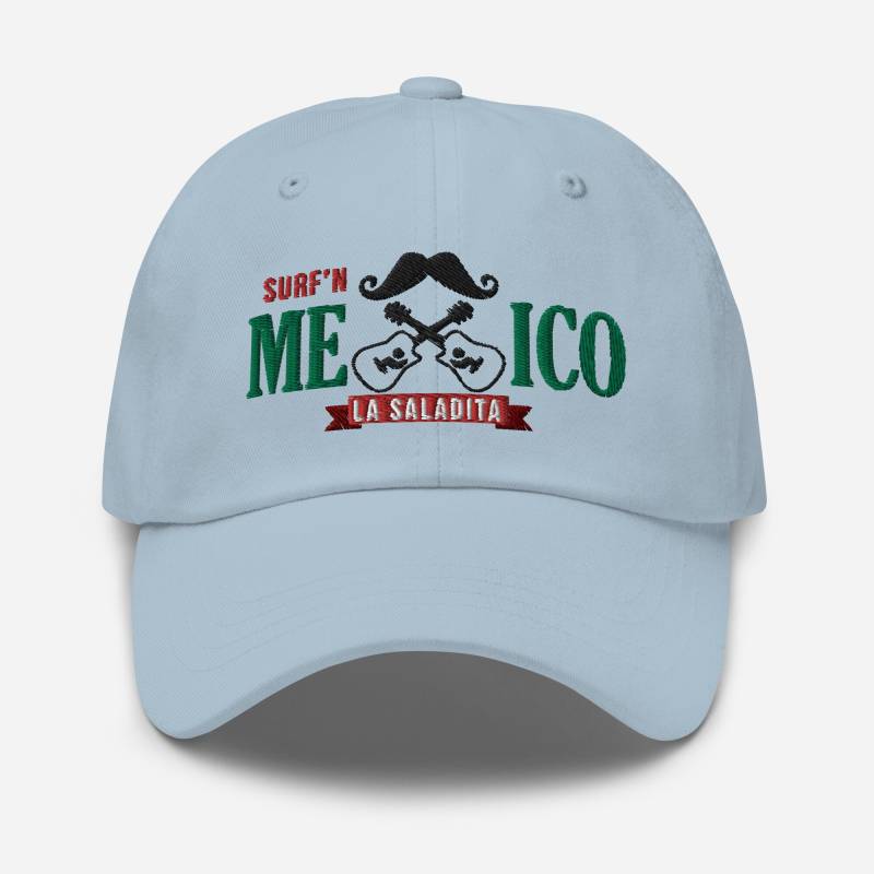 Mexico Hat Surfer Surf'n Baseball Cap Embroidery Cap, Hat, Personalize Cachucha von AnneStitchy