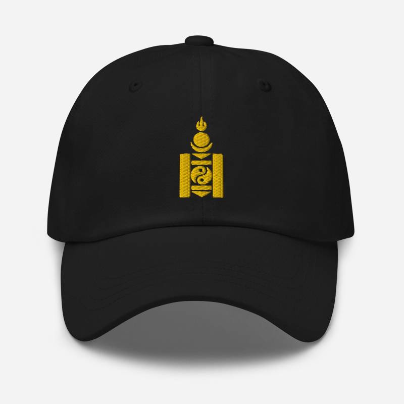 Mongol Dad-Hat, Mongolia Embroidered Patch Flag, Tibetan Mongolian Souvenir Gifts - Multiple Colors von AnneStitchy