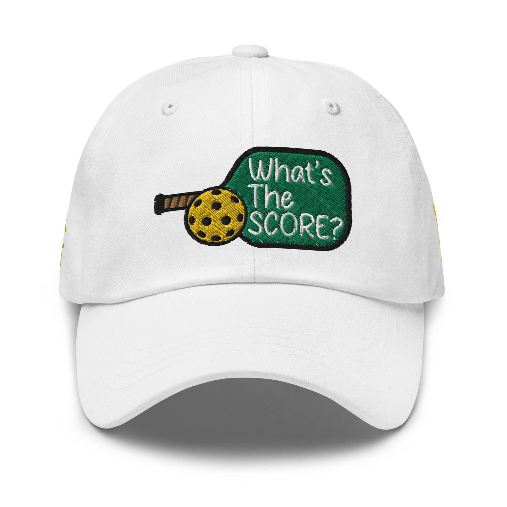 Pickleball Lover Gift, Dad Hat, Your Text Personalized Embroidered Unisex Adjustable Baseball Cap - Multiple Colors Pickleball Lover Gift, Dad Hat, Your Text Personalized Embroidered Unisex Adjustable Baseball Cap - Multiple Colors von AnneStitchy