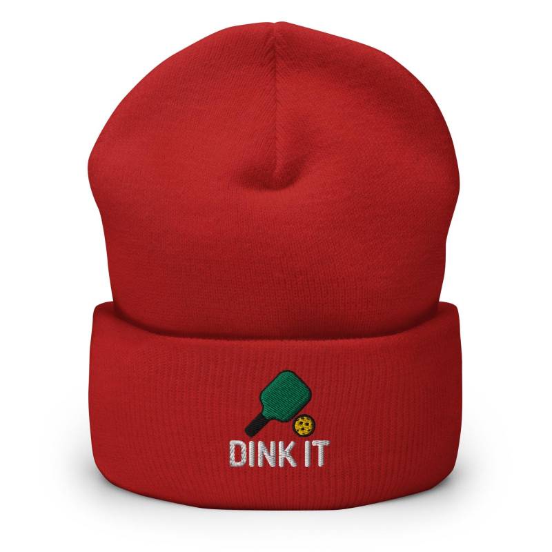 Pickleball Mütze Bestickt Beanie Personalisierbar - Verschiedene Farben von AnneStitchy
