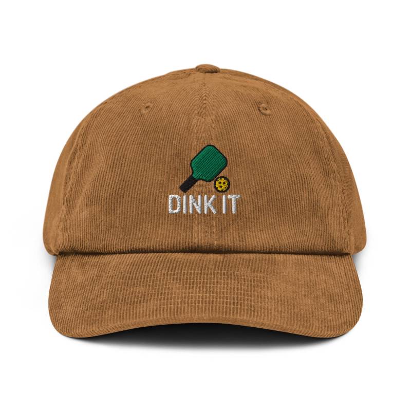 Pickleball Spieler, Cord Kappe Mütze, Dein Text Personalisierbar Gestickt Unisex, Baseball - Verschiedene Farben von AnneStitchy