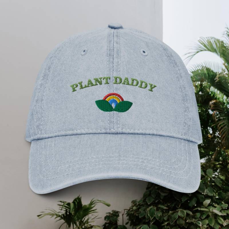 Plant Daddy Denim-Mütze - Multiple Colors von AnneStitchy