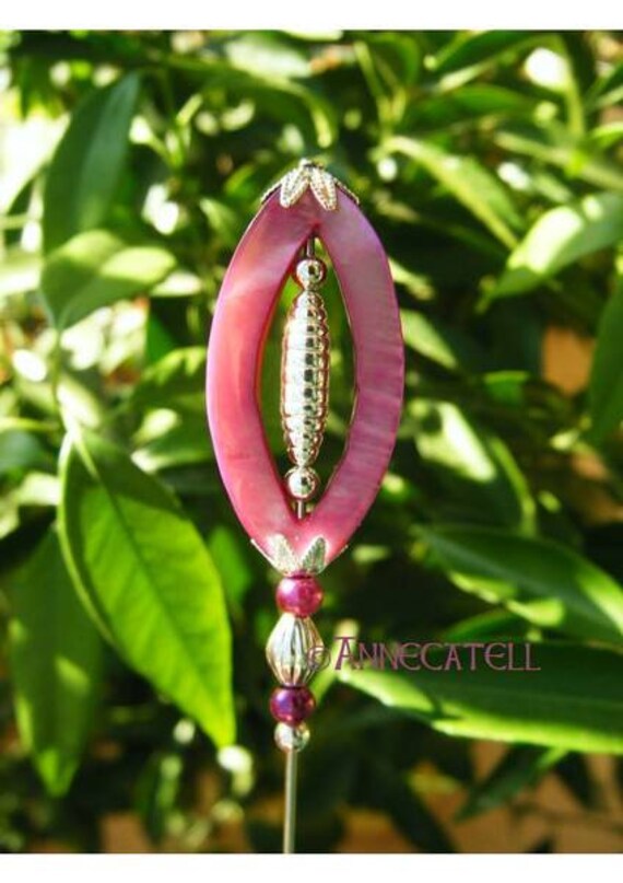 Hutnadel Aus Perlmutt von AnnecatellDesign