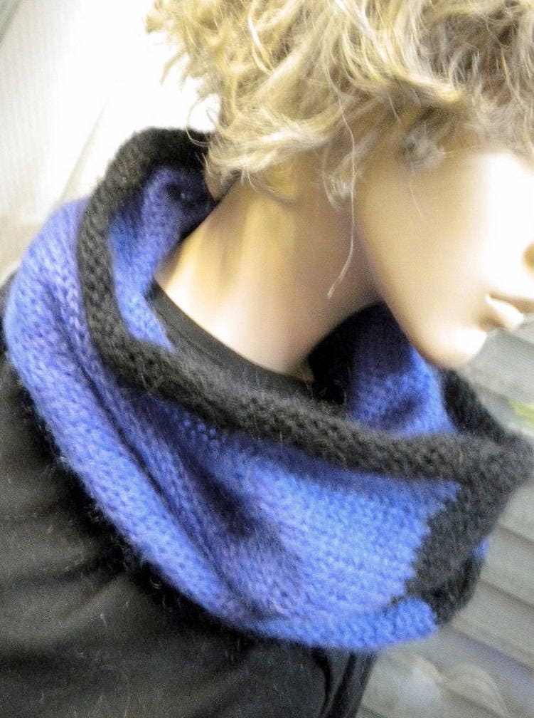 Handgefertigt, Turtle Neck, Rollkragen, Multifunktionell, Lavendel-Lila-Schwarz-Superkid-Anny Blatt-Kapuze-Tube, Scarf von Annehats