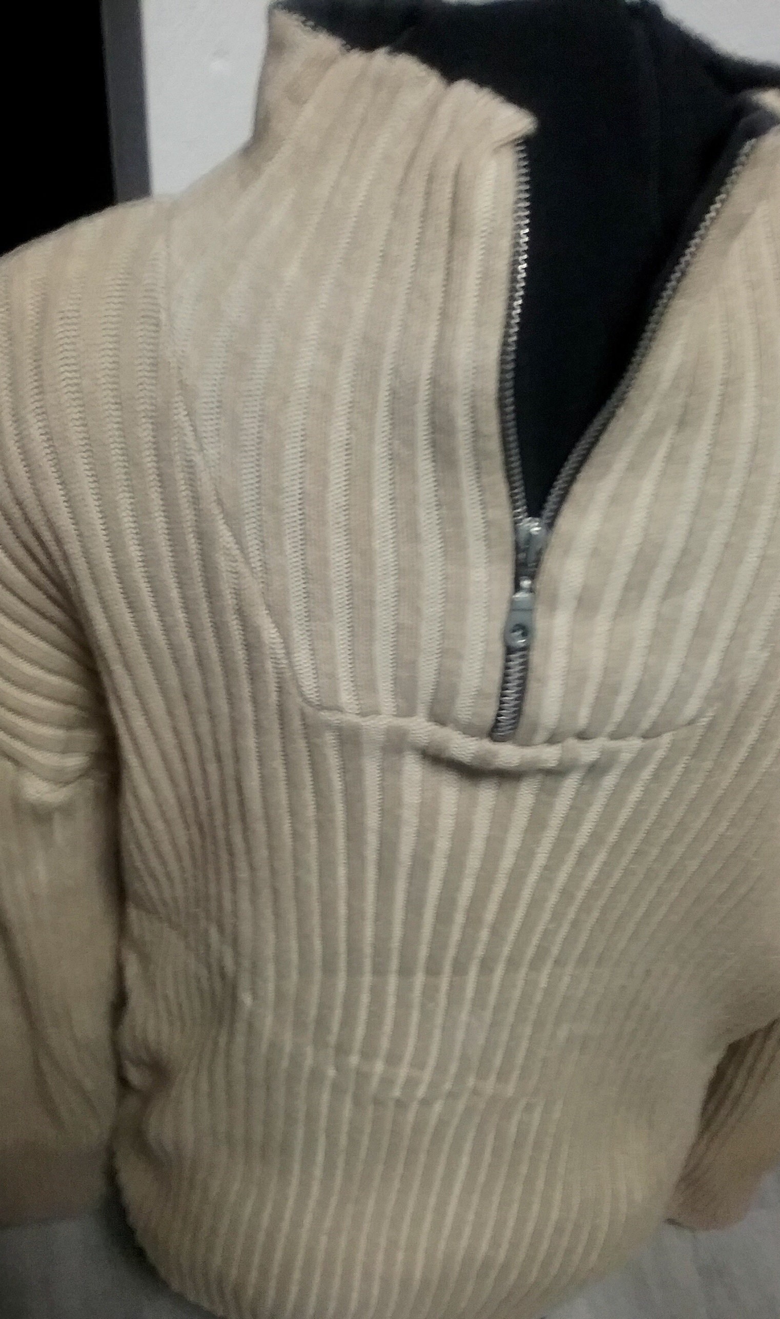Sale 30% Pulli, Troyer-Pullover, Baumwolle, Schwarzer Doppelkragen, Zipper, Rippenmuster, Beige, Big Extraweit, Gender, Esprit, Vintage Sale 30% Pulli, Troyer-Pullover, Baumwolle, Schwarzer Doppelkragen, Zipper, Rippenmuster, Beige, Big Extraweit, Gender, Esprit, Vintage von Annehats
