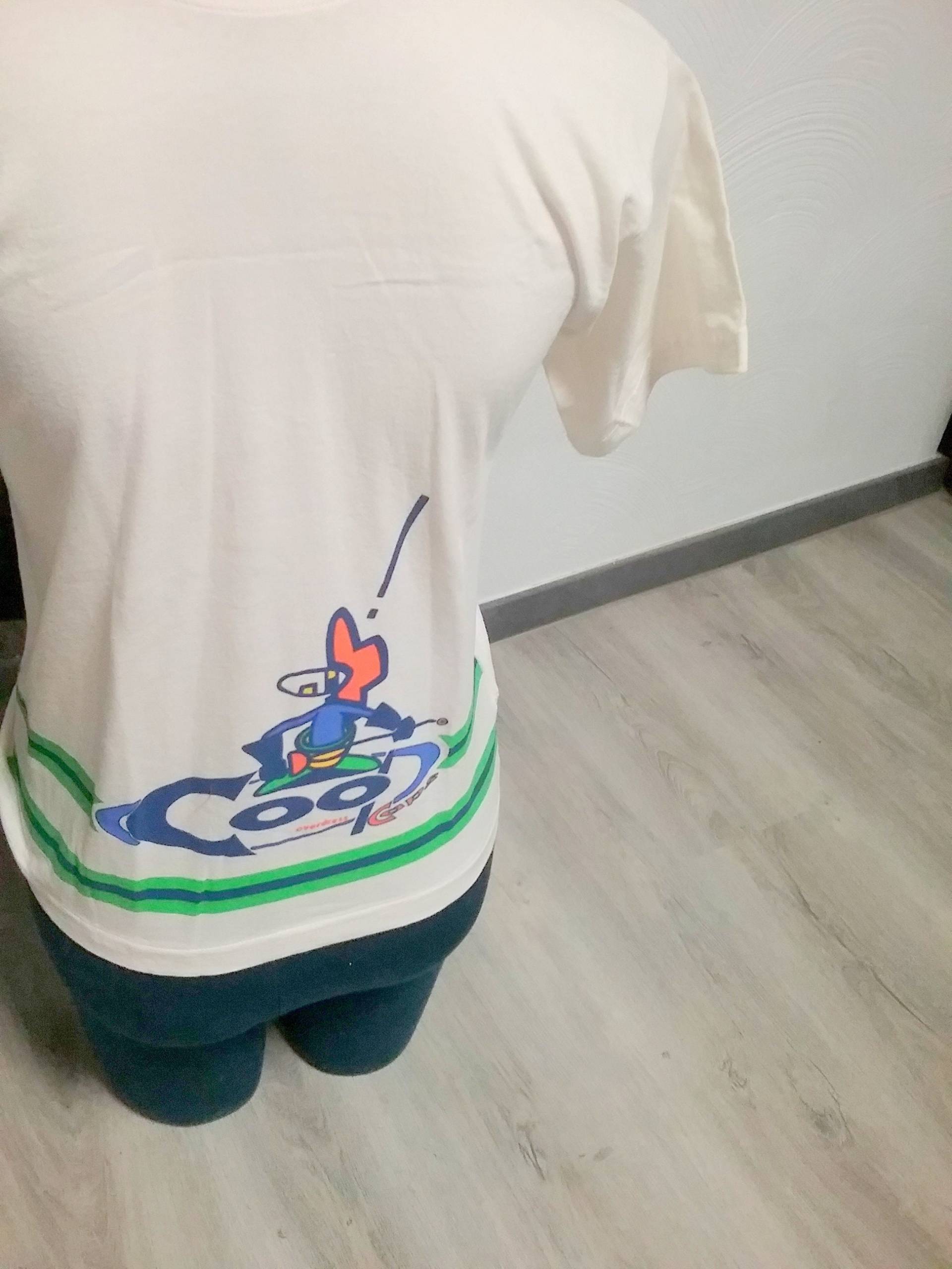 Sale 30 % T-Shirt, Kurzarm, Grafik-Comic, Natur-Blau-Grün-Orange, Big, Rundhals, Gender, Whoopi, Vintage Sale 30 % T-Shirt, Kurzarm, Grafik-Comic, Natur-Blau-Grün-Orange, Big, Rundhals, Gender, Whoopi, Vintage von Annehats