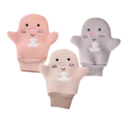 Anneome Badehandschuhe 3st Peeling-duschhandschuh Kinder Badetuch Körpertücher Zum Duschen Badehandschuh Badeschwamm Peeling-handschuhe Tragbarer Körperwäscher Handschuhe Für Das Bad Viskosefaser von Anneome