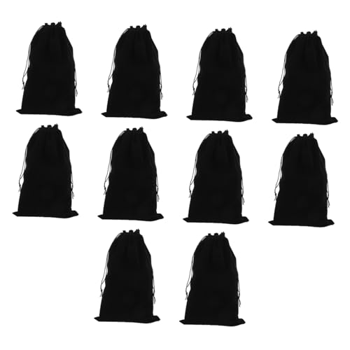 Anneome 10 Stück Teiliges Kordelzug Aufbewahrungsbeutel für Perücken Stoffbeutel Langlebig Wiederverwendbar für Reise und Haarschmuck Organizer von Anneome