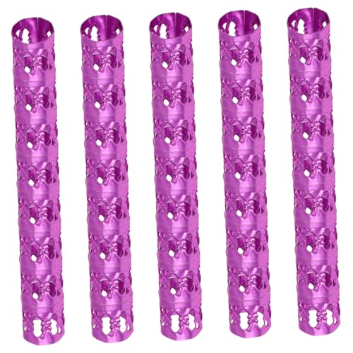 Anneome 100 Stück Dreadlock Haarringe Aluminium Feine Haarschmuck Dreadlocks Clips für Retwist Haarzopf Manschetten Haarzubehör Damen und Herren Frisuren Dekoration von Anneome