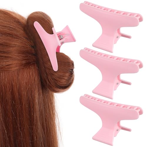 Anneome 12 Stück Schmetterling Haarspangen für Damen Mittelgroße Klammern für Haarschnitt und Styling Robustes Design für Friseursalons und Täglichen Gebrauch von Anneome