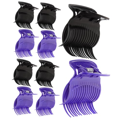 Anneome 12 Stück Teiliges Hot Roller Clips Haarklammern aus Leichte Hitzebeständige Lockenwickler Clips für Damen und Mädchen Schonend für Haare zum Fixieren von Lockenwicklern Zuhause von Anneome