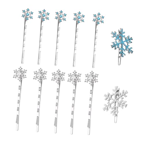 Anneome 12 Stück Teiliges Weihnachts-schneeflocken-haarschmuck Mädchen Funkelnde Haarnadeln in Blau und Transparent Festliche Haarspangen für Party Bühnenauftritte und Feierlichkeiten Anneome 12 Stück Teiliges Weihnachts-schneeflocken-haarschmuck Mädchen Funkelnde Haarnadeln in Blau und Transparent Festliche Haarspangen für Party Bühnenauftritte und Feierlichkeiten von Anneome
