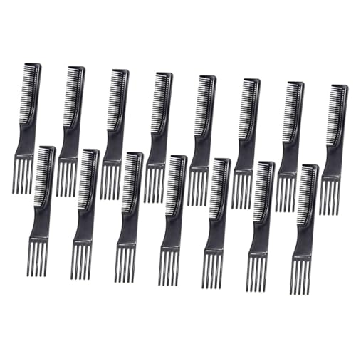 Anneome 15 Stück Teiliges Tragbar Leicht Antistatisch Styling Kamm für DIY Haarfärben und Frisieren Geeignet für Damen und Herren von Anneome