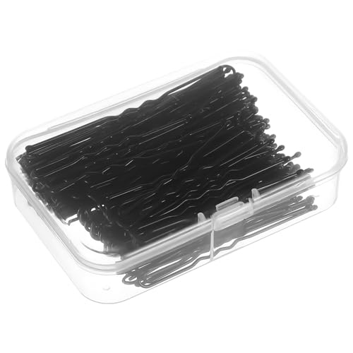 Anneome 150 Teiliges U Förmiges Haarnadel aus Robustem Metall Unsichtbare Haarspangen für Dickes Haar für Haarknoten Vielseitig Einsetzbar Sicherer Geeignet für Damen und von Anneome
