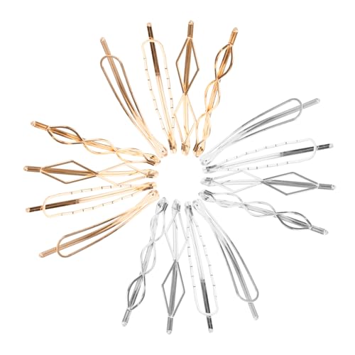 Anneome 16 Stück Teiliges Metall Haarnadel Frauen Minimalistisches Design Stabile Haarklammern Langlebige Haarspangen Geeignet für Hochzeiten Partys und Alltag Sicheres Material von Anneome