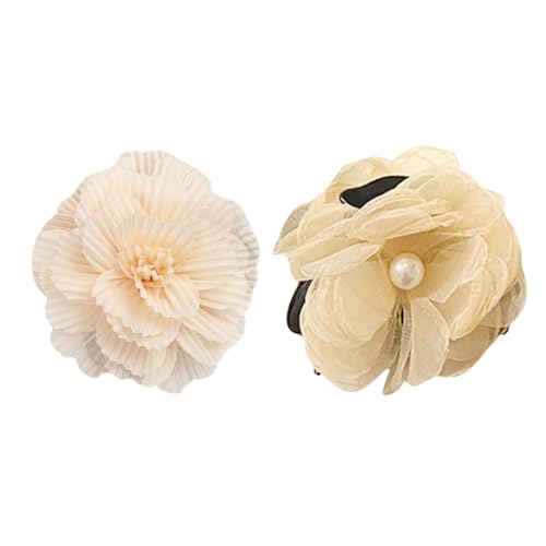 Anneome 2 Stück Haarklammern Resin Haarspangen mit Blumendekor Rutschfeste Haarklammer für Frauen Alltag Party Bad Anwendung Anneome 2 Stück Haarklammern Resin Haarspangen mit Blumendekor Rutschfeste Haarklammer für Frauen Alltag Party Bad Anwendung von Anneome