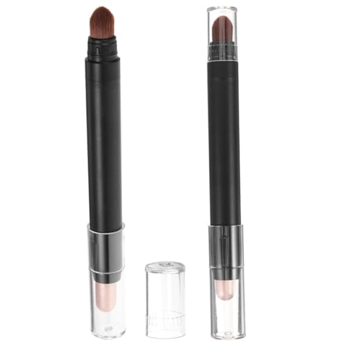 Anneome 2 Stück Lidschatten Stifte Doppelkopf Augen Makeup Stift mit Pinsel Langanhaltend Wasserfest Handlich für Präzises Auftragen und Natürliche Effekte bei Verschiedenen Anlässen von Anneome