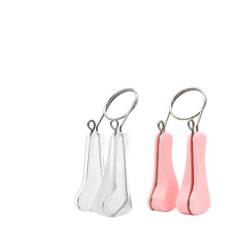 Anneome 2 Stück Nasenheber Clip Nasenrücken Begradiger und Lifting Tool für Frauen Langlebiger Atmungsaktiver Nasenformer zur Natürlichen Nasenformkorrektur Weiß von Anneome