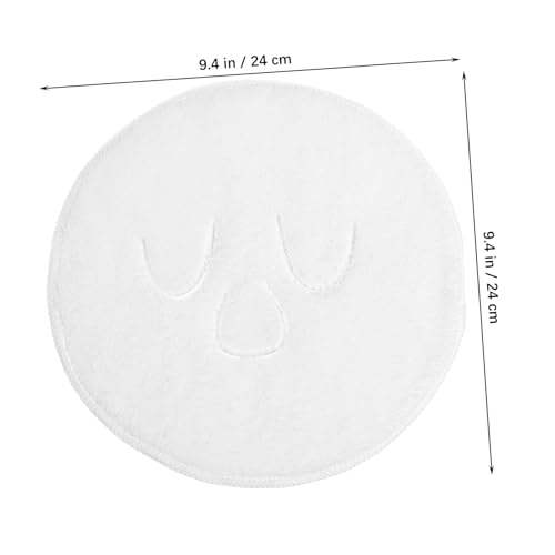 Anneome 2 Stück Teiliges Hot Compress Handtuch aus Doppellagigem Dickem Korallenvlies für Feuchtigkeitsspendende Gesichtspflege Vielseitig als Heiße oder Kalte Kompresse für Damen Beauty von Anneome