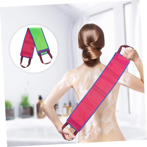 Anneome 2 Stück Teiliges Körperpeeling handtuch Starkes Peeling Langlebig Dickes Duschhandtuch Rückenschonend Fördert Hautgesundheit Angenehme Textur Einfache Anwendung Zufällige Farbe von Anneome