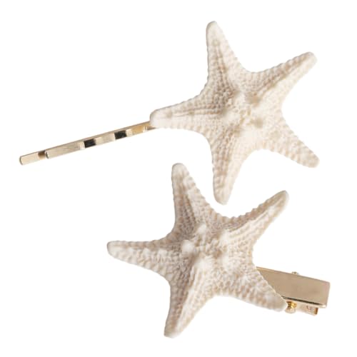 Anneome 2 Stück Teiliges Seestern Haarspangen aus Harz Handgefertigter Haarschmuck für Hochzeitsgäste und Strandpartys Vielseitige Styling accessoires für Frauen Einzigartige Anneome 2 Stück Teiliges Seestern Haarspangen aus Harz Handgefertigter Haarschmuck für Hochzeitsgäste und Strandpartys Vielseitige Styling accessoires für Frauen Einzigartige von Anneome