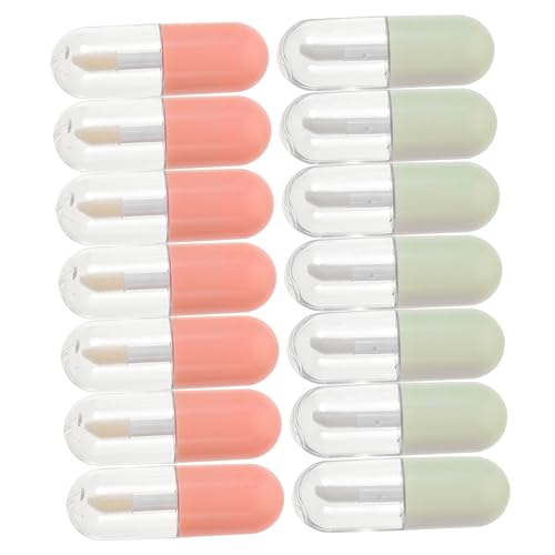 Anneome 20 Stück Leere Lipgloss Röhrchen Lippenbalsam Behälter für DIY Lippenfarbe für und Mädchen Transportfreundlich und Transparent von Anneome