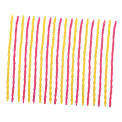 Anneome 20 Stück Perm Rods für Kurzes Haar Flexible Biegsame Silikon Haarkurler Kleine Lockenstäbe für Enge Locken Dreadlocks Tragbares Leichtes Styling für Damen und Herren Salon und von Anneome