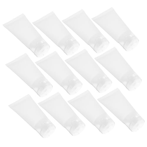 Anneome 20 Stück Reise Lotion Quetschflaschen Nachfüllbare Kosmetik Tuben Leer Für Handcreme Shampoo Gesichtslotion Körperpflege Weichflaschen Bpa frei von Anneome