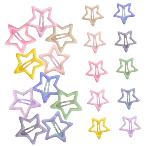 Anneome 20 Stück Teiliges Bunte Haarnadeln Mädchen Leicht und Bequem Süße Haarspangen für Junge Mädchen und Teens Niedliche Haarklammern in Verschiedenen Formen für Alltag Party und Reise von Anneome