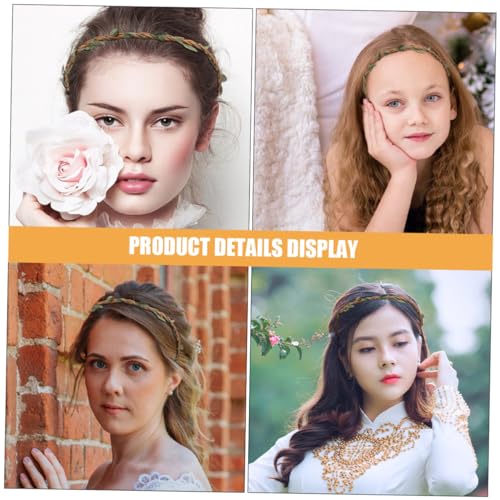 Anneome 20 Stück Teiliges Diy Geflochtenes Haarband mit Blättern Verstellbares Haaraccessoire für Frauen Vielseitiges Material für Handgefertigte Stirnbänder Armbänder Halsketten Anneome 20 Stück Teiliges Diy Geflochtenes Haarband mit Blättern Verstellbares Haaraccessoire für Frauen Vielseitiges Material für Handgefertigte Stirnbänder Armbänder Halsketten von Anneome
