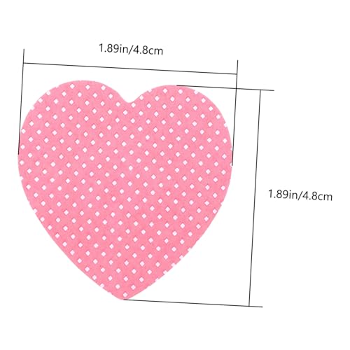 Anneome 200 Blatt Nagelentferner Tücher aus Saugfähiger Baumwolle Herzförmig Sanft und Fusselfrei für Gel Nagellack Praktisches Reise Aufbewahrungsbox für Einfache Reinigung der von Anneome