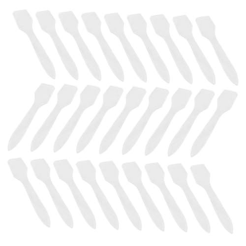 Anneome 200 Stück Gesichtsmaske Löffel Mischstab Für Kleine Schaufel Gesichtsmaskenschaufel Gesichtsmaske Applikator Maskenspatel Maskenapplikator Transparent von Anneome