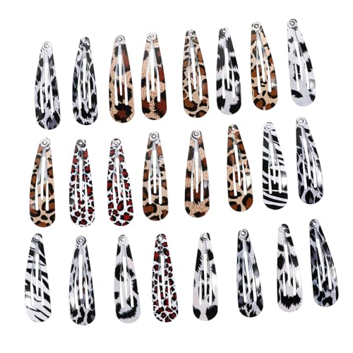 Anneome 24 Stück Teiliges Leopardenmuster Haarklammern Leichte und Langlebige Haarspangen für Damen und Mädchen Modische Haarschmuck Accessoires zum Stylen und Tragen bei Partys Alltag Anneome 24 Stück Teiliges Leopardenmuster Haarklammern Leichte und Langlebige Haarspangen für Damen und Mädchen Modische Haarschmuck Accessoires zum Stylen und Tragen bei Partys Alltag von Anneome