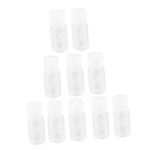 Anneome 24 Stück Teiliges Nachfüllbare Lotionflaschen Transparent Flip top Verschluss Auslaufsichere Kosmetik Behälter für Reisen Shampoo Handcreme und Hautpflege von Anneome