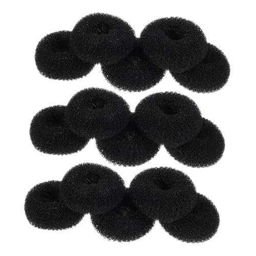 Anneome 24 Teiliges Haarwerkzeug Haarknoten Donut Haarflechtset Donut Haarknoten Haarklemmwerkzeug Haarknotenmarker Echthaarknoten DIY Haarflechter Mädchen Dutt Maker Haargummis von Anneome