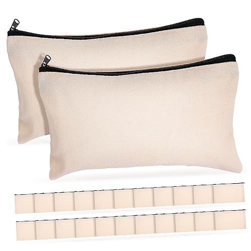 Anneome 25stücke Federmäppchen Mit Reißverschluss Aus Federtaschen Zum Organisieren Kleine Schreibwarentasche Tragbar Kosmetiktasche Für Studenten von Anneome