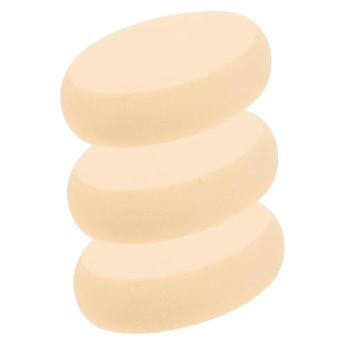 Anneome 3 STÜCKE Teiliges Make up Schwammset Oval Multipurpose Powder Puff für Gesicht Langlebig Hautschonend für Losen Puder Flüssigfoundation Blusher Geschenk für Frauen von Anneome