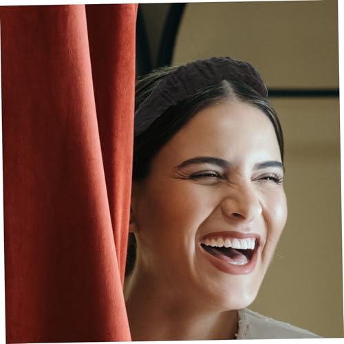 Anneome 3 Stück Retro Stoffstirnbänder Damen Weit Stretchbar Elegant Französischer Stil Haarschmuck Alltag Party Zubehör Schwarz Karamell von Anneome