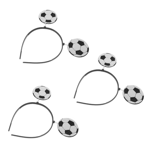 Anneome 3 Stück Sportliche Haarbänder für Damen Lustige und Bequeme Stirnbänder für Festivals Partys und Sportevents Leichtes Strapazierfähiges Accessoire für Mädchen und Frauen von Anneome