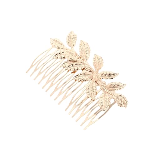 Anneome 3 Stück Teiliges Haarkamm Legierung mit Blattdesign Eleganter Brautschmuck für Hochzeit Party und Besondere Anlässe Einfach zu Befestigen Komfortabel zu Tragen für Frauen und von Anneome